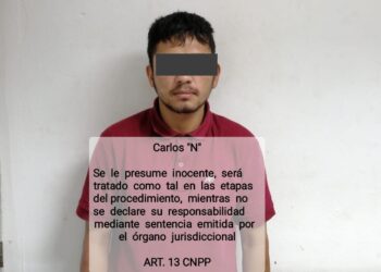 Policías Municipales detienen a un hombre por la probable participación en el delito de tránsito en vehículo con reporte de robo