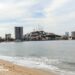 Domingo cálido con cielo cubierto en Mazatlán