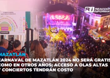 Carnaval de Mazatlán 2024 NO será gratis como en otros años; acceso a Olas Altas y conciertos tendrán costo