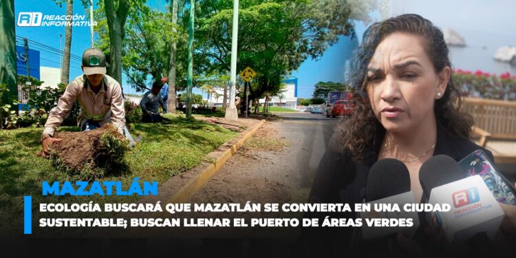 Ecología buscará que Mazatlán se convierta en una ciudad sustentable; buscan llenar el puerto de áreas verdes