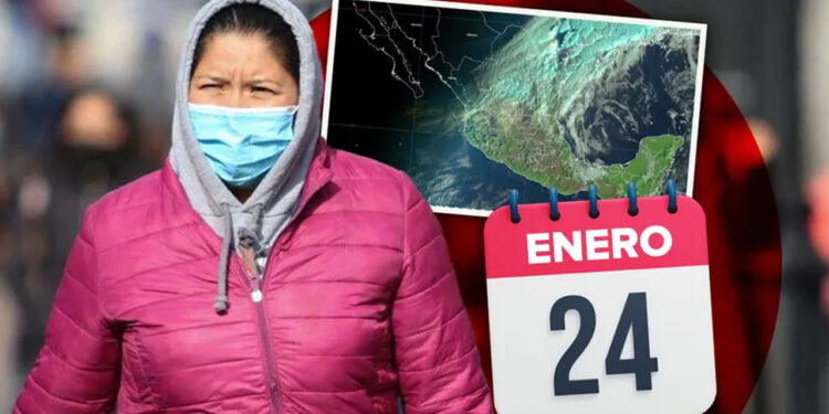 Clima en México HOY 24 de enero: Frente frío 30 dejará nevadas y heladas con temperatura de -10 grados en estos estados