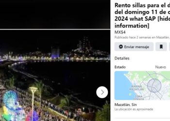 ¿Inicia la renta de sillas para el desfile del Carnaval Internacional de Mazatlán 2024?: Vendedores lo publicitan por redes sociales