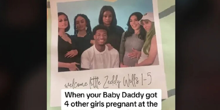 Hombre Embaraza a 5 Mujeres a la Vez y Organiza Baby Shower en Conjunto