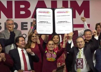 Sheinbaum es designada como candidata presidencial de Morena para 2024