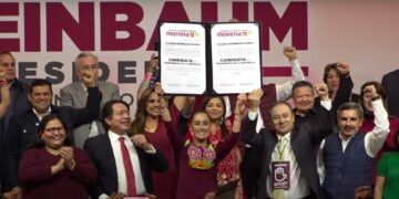 Sheinbaum es designada como candidata presidencial de Morena para 2024