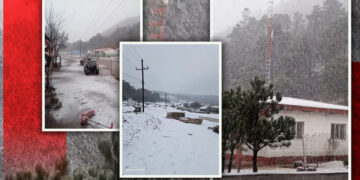 Durango amanece bajo la nieve este martes con la llegada del Frente Frío 29; así luce