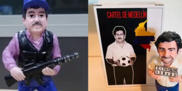 China factura con muñecos de mil 700 pesos de El Chapo, Ovidio, Escobar