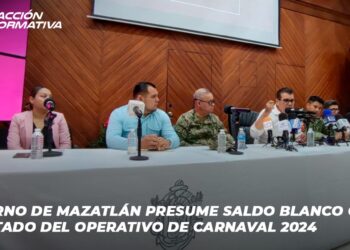 Gobierno de Mazatlán presume saldo blanco como resultado del Operativo de Carnaval 2024