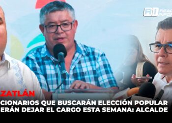 Funcionarios que buscarán elección popular deberán dejar el cargo esta semana: Alcalde