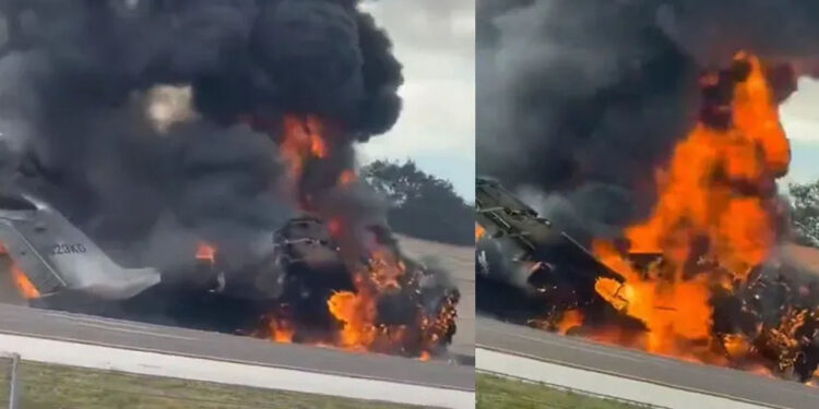 Avión ejecutivo se estrella en autopista de Florida, EU