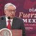 López Obrador destaca apoyo de las fuerzas armadas a su gobierno; ‘es histórico’