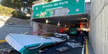 ¡Estoy vivo!; pasajero relata cómo vivió el accidente de autobús en Viaducto que dejó 14 heridos