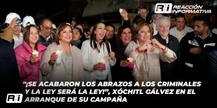 Así fue el arranque de campaña electoral de Xóchitl Gálvez en Fresnillo