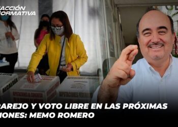 Piso parejo y voto libre en las próximas elecciones: Memo Romero