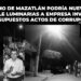 Gobierno de Mazatlán podría nuevamente comprarle luminarias a empresa involucrada en supuestos actos de corrupción