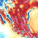 Chocan frente frío y ola de calor: Se esperan temperaturas de -10 grados en el norte; 45 grados en el centro de México