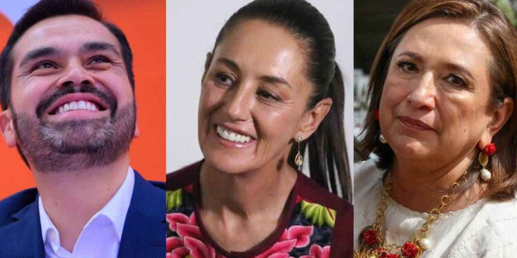 ¿Cuánto costarán las campañas de Sheinbaum, Xóchitl Gálvez y Álvarez Máynez en las elecciones 2024?