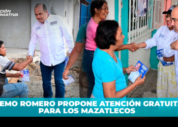 Memo Romero propone atención gratuita para los Mazatlecos