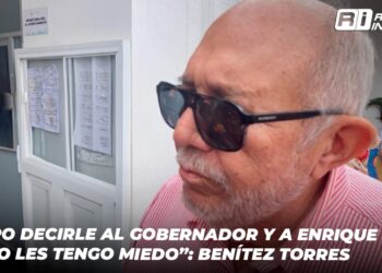 “Quiero decirle al Gobernador y a Enrique Inzunza que no les tengo miedo”: Benítez Torres