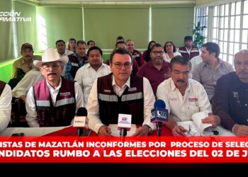Morenistas de Mazatlán están inconformes por el proceso de selección de candidatos rumbo a las elecciones del 02 de junio