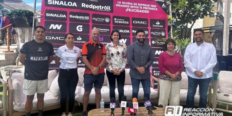 Presentan Triatlón Internacional Astri Mazatlán 2024 de Red Petroil