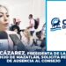 Francis Cázarez, Presidenta de la Cámara de Comercio de Mazatlán, solicita permiso de ausencia al Consejo