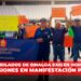 Policías jubilados de Sinaloa exigen homologación de pensiones en manifestación pacífica
