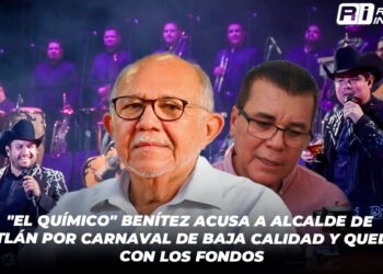 “El Químico” Benítez acusa a alcalde de Mazatlán por Carnaval de baja calidad y quedarse con los fondos