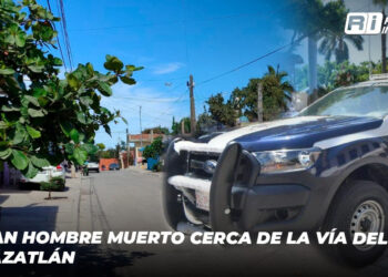 Hallan hombre muerto cerca de la vía del tren en Mazatlán