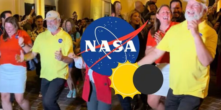 Al ritmo de banda la NASA disfruta el eclipse solar del 8 de abril en Mazatlán