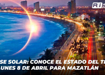 Eclipse Solar: Conoce el estado del tiempo hoy lunes 8 de abril para Mazatlán