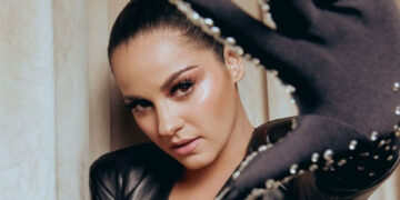 Maite Perroni sufre incidente en galería de arte y paga miles por romper costosas obras