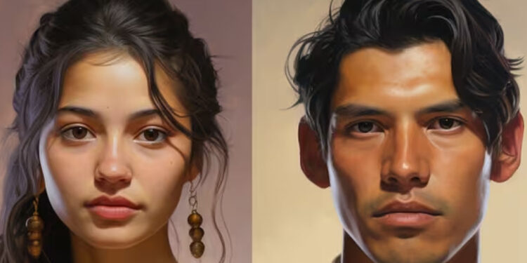 Así se verían los mexicanos, según la Inteligencia Artificial