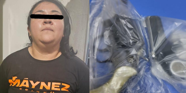 Detienen a Alitzel ‘N’, candidata de MC en Hidalgo; le encontraron un arma de fuego