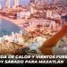 Primera onda de calor y vientos fuertes se esperan hoy sábado para Mazatlán