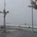 Intensos bancos de niebla cubren a gran parte del puerto de Mazatlán hoy sábado