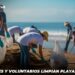 Recolectores y voluntarios limpian playas del puerto