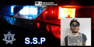 Policías Municipales detienen a un hombre señalado de la probable participación en el delito de robo