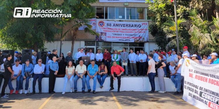 ¿Y el desfile? Con un acto conmemorativo, CTM celebra el Día del Trabajo
