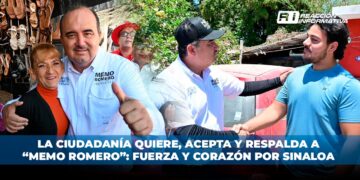 La ciudadanía quiere, acepta y respalda a “Memo Romero”: Fuerza y Corazón por Sinaloa