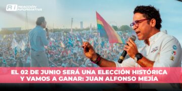 El 02 de junio será una elección histórica y vamos a ganar: Juan Alfonso Mejía