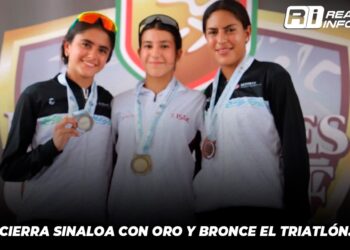 Cierra Sinaloa con oro y bronce el Triatlón.
