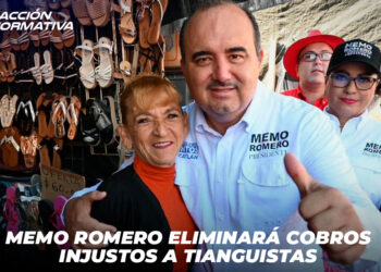 Memo Romero eliminará cobros injustos a tianguistas