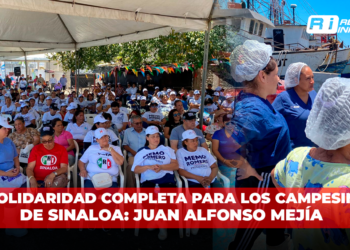 Mi solidaridad completa para los campesinos de Sinaloa: Juan Alfonso Mejía
