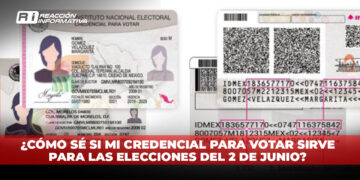 ¿Cómo sé si mi credencial para votar sirve para las elecciones del 2 de junio?
