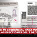¿Cómo sé si mi credencial para votar sirve para las elecciones del 2 de junio?