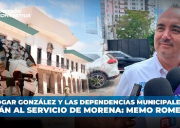 Edgar González y las dependencias municipales están al servicio de Morena: Memo Romero