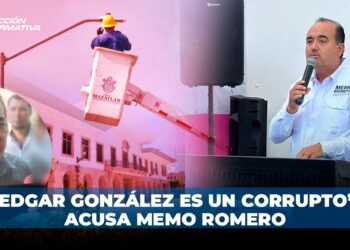 “Edgar González es un corrupto”, acusa Memo Romero