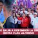 “Hay que salir a defender la libertad” incita Juan Alfonso