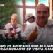 Memo Romero es apoyado por Alejandro Rojas Díaz Durán durante su visita a Mazatlán